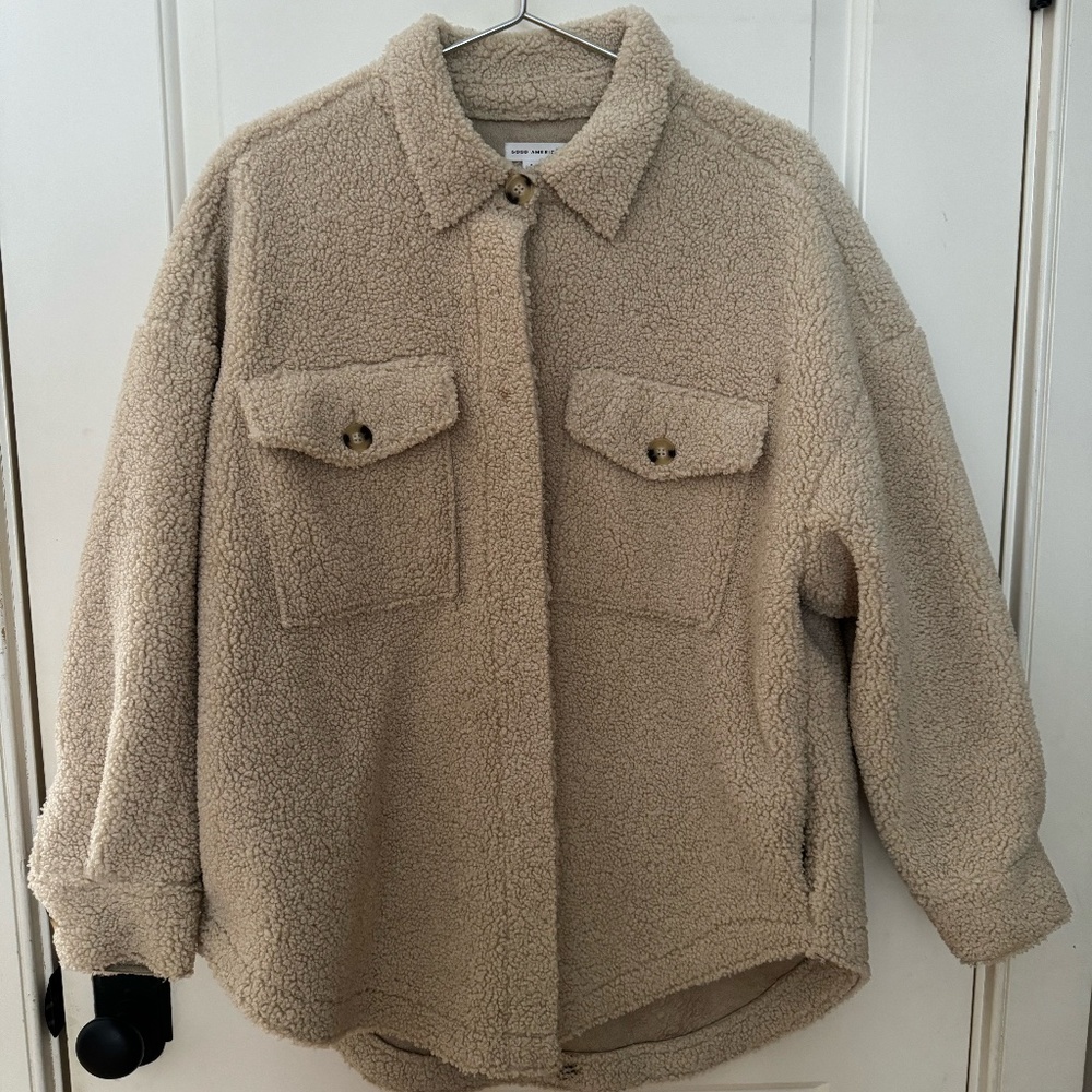 Good American Sherpa Jacket